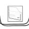 OER 1964-66 Ford Mustang, Door Frame Weatherstrip Seals, RH and LH, Pair 20530C