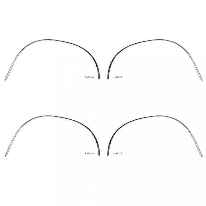 OER 1970 Mustang Fastback Wheel Opening Molding Kit *MWM7