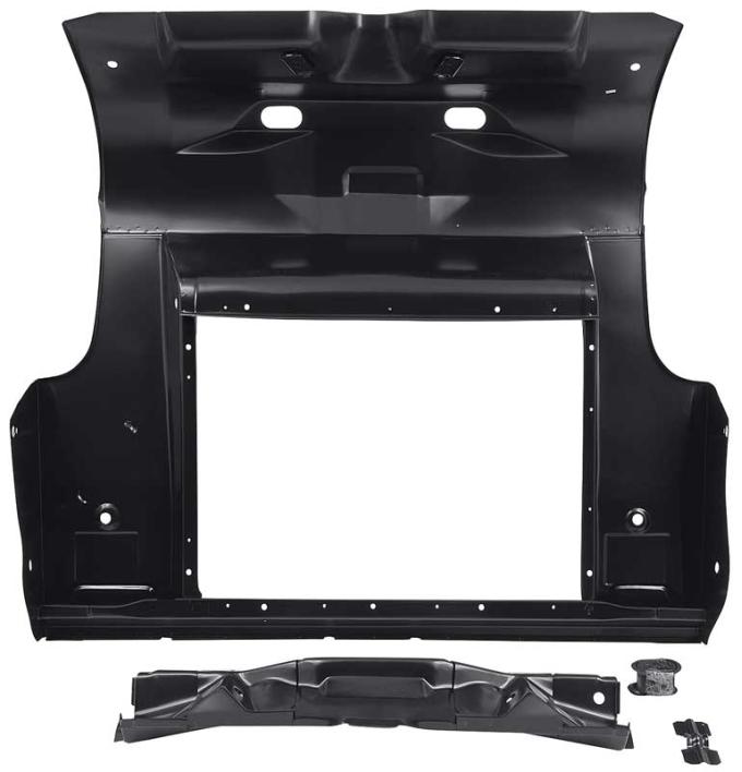 OER 1964-70 Mustang, 1967-68 Cougar, Full Trunk Floor Panel, Coupe, Fastback, EDP Coating 11220B-CM