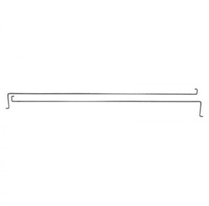OER 1967-68 Mustang, Trunk Torsion Rod, Coupe or Convertible 44890D