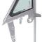 OER 1964-66 Ford Mustang, Vent Window Assembly, LH, Tinted 22206D