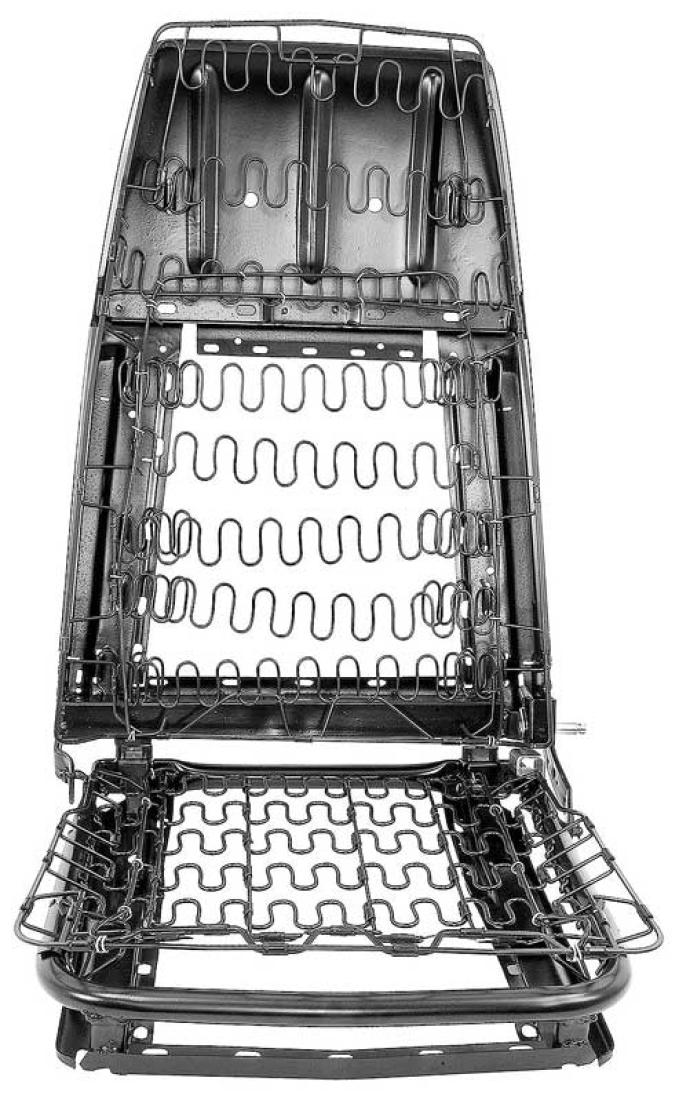 OER 1969-70 Mustang, 1970 Cougar, Bucket Seat Frame Assembly, Highback Style, Drivers Side 61312D