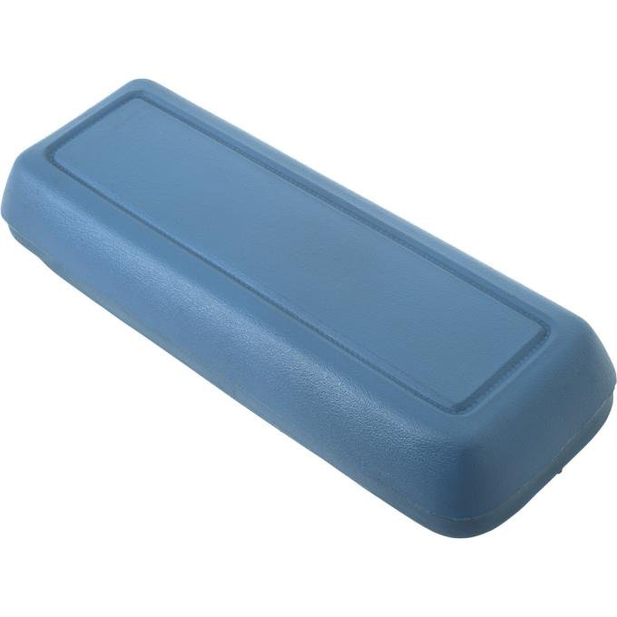 OER 1979-86 Ford Mustang, Console Lid/Arm Rest Pad, Light Blue 6024003