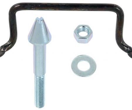 OER 1964-66 Mustang Hood Latch Safety Catch And Pin Set 16918C