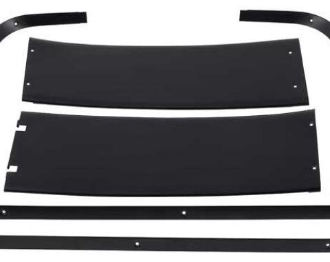 OER 1967-68 Mustang Fastback Rear Interior Roof Molding Set 31282A