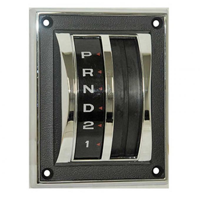 OER 1967-68 Mustang Floor Shift Selector Bezel with A/T 7D443C