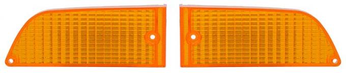 OER 1971-72 Mustang Park Lamp Lens Amber 13208L