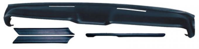 OER 1967-68 Mustang Dash Pad Kit - Blue *DPK2