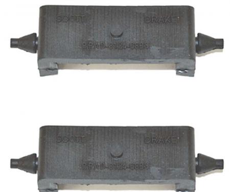 OER 1967-70 Mustang, 3 Row, Upper Radiator Insulator 8124D