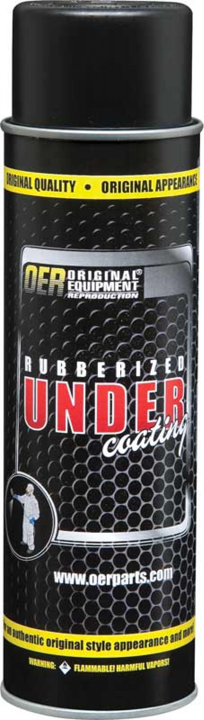 OER Rubberized Undercoating 20 Oz Aerosol Can K89570 Mustang Depot