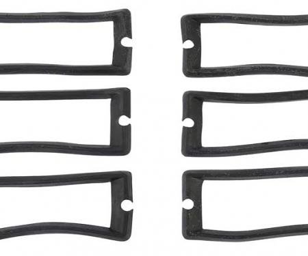 OER 1967-68 Ford Mustang, Tail Lamp Bezel to Body Gasket Set, 6 Piece Set 13420B6