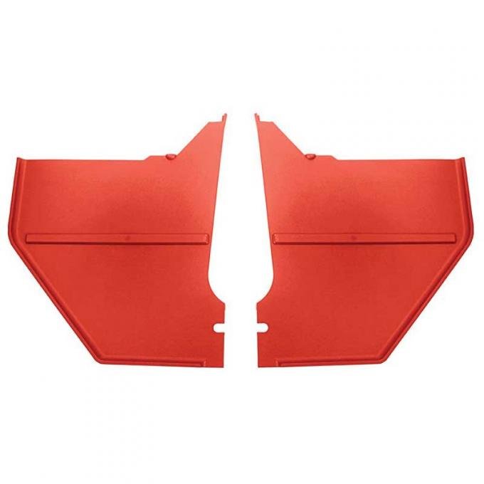 OER 1964-65 Ford Mustang, Coupe/Fastback, Kick Panels, Red 2340402