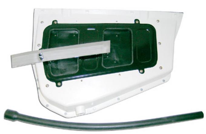 OER 1967-68 Mustang Fastback Quarter Vent Doors - LH 278C28B