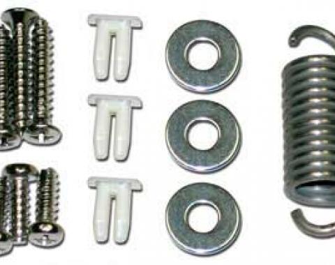 OER 1967-68 Mustang, Headlight Mounting Hardware Set 13005B