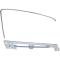 1967-68 Mustang Fastback, Door Window Frame Set, Drivers Side