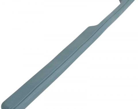 OER 1967-68 Mustang, Lower Instrument Panel Pad, Turquoise 4292706