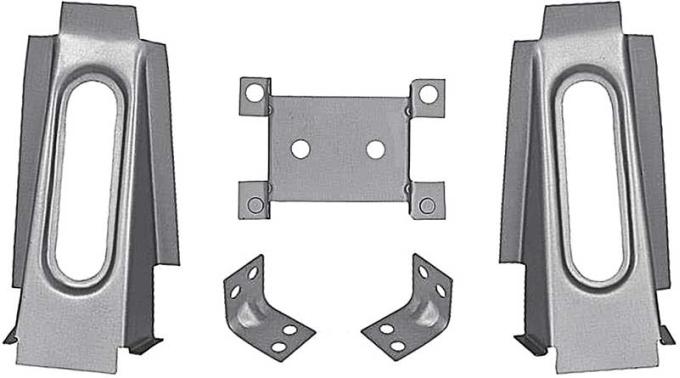 OER 1964-66 Ford Mustang, Convertible Body Bracket Kit, 5 Piece Set FBK6566C