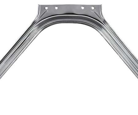1964-70 Mustang, Cougar, Shock Tower to Firewall Export Brace, Chrome, Show Quality