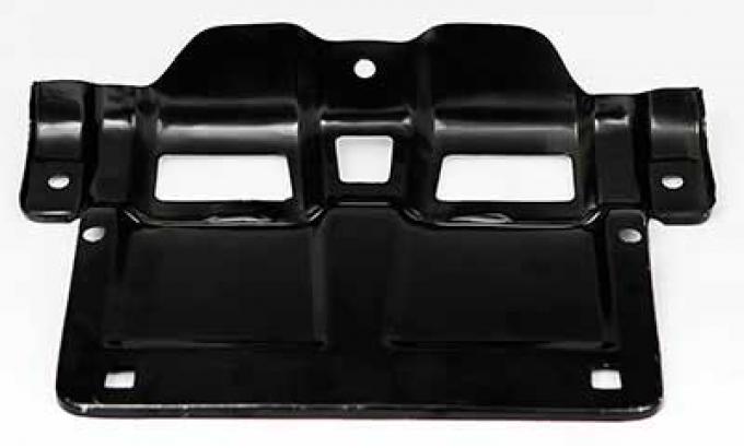 Redline Restomotive® Mustang 71-72 Ft. License Bracket Plate LG-10-247