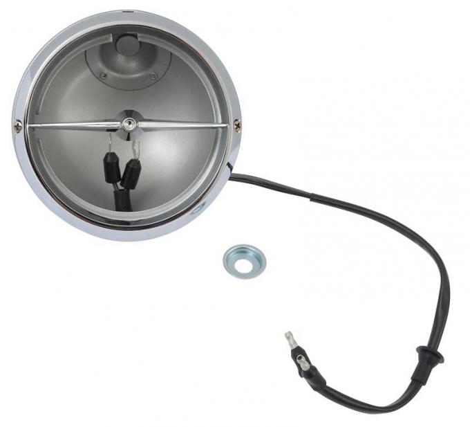 Redline Restomotive® Mustang 64-66 Gt Fog Lamp w/o Bulb, Left or Right LG-10-394