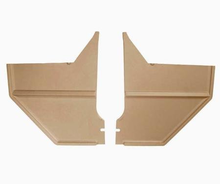 OER 1967-68 Ford Mustang, Coupe/Fastback, Kick Panels, Saddle 2340724