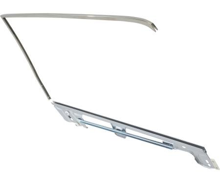 OER 1967-68 Mustang, Cougar, Door Window Frame Set, Coupe, Drivers Side 21459B
