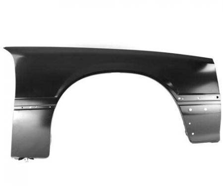OER 1991-93 Mustang Reproduction Front Fender With Molding Holes - RH 84L338