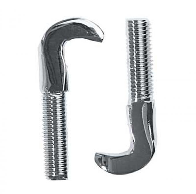 OER 1967-73 Mustang/Cougar Convertible Top Clamp Hooks, Pair 506A48B