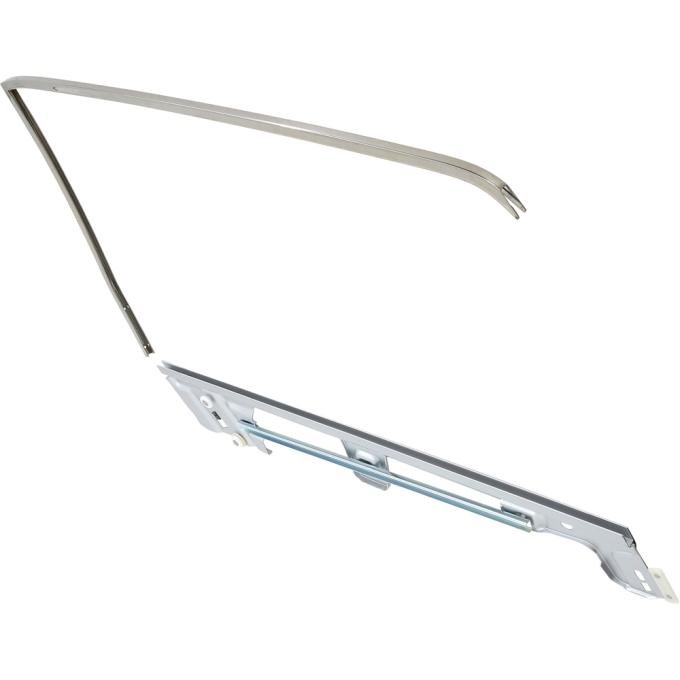 1967-68 Mustang Convertible Door Window Frame Set - RH