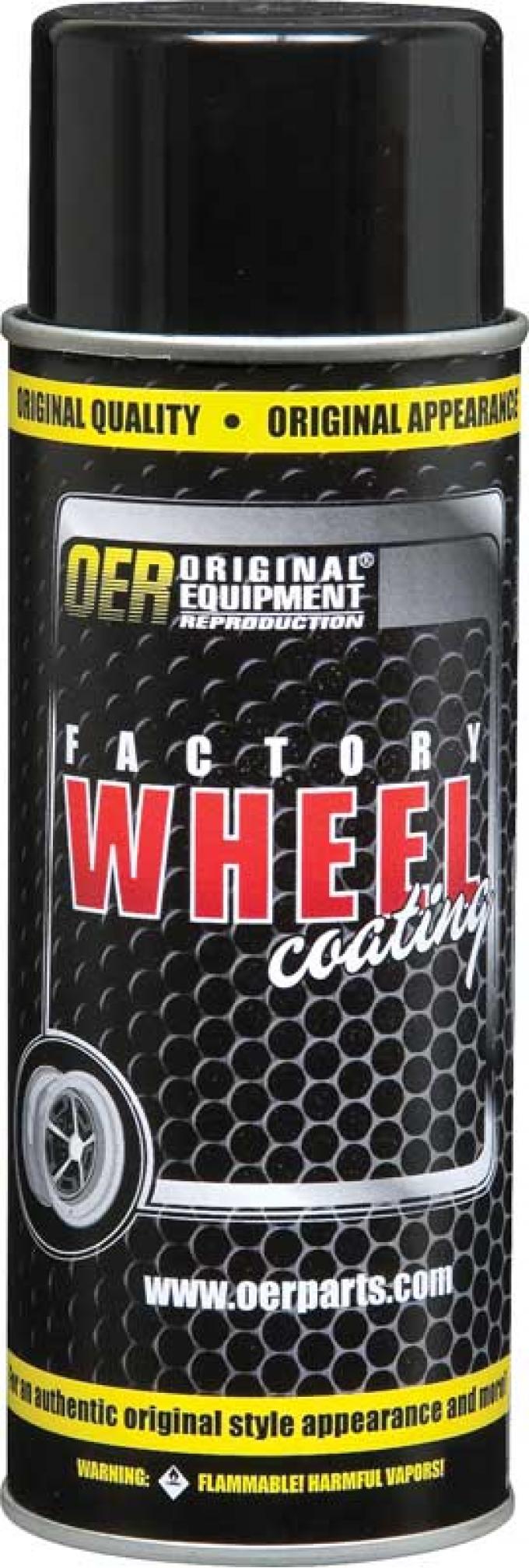 OER Charcoal Gray Metallic "Factory Wheel Coating" Wheel Paint 16 Oz Can K89330