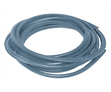 Door Jamb Vinyl Windlace, Silver Blue Metallic, Snap On Double Lip Style, 20 Foot Length