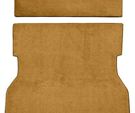 OER 1979-82 Mustang Rear Cargo Area Cut Pile Carpet with Mass Backing - Chamois A4021B50