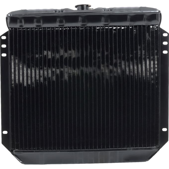 OER 1967-69 Mustang/Cougar V8/289-351 With Manual Trans 3 Row Copper/Brass Radiator CRD5116S