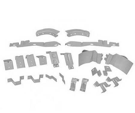 OER 1969-70 Mustang Fastback Body Bracket Kit (22-Pcs) FBK6970