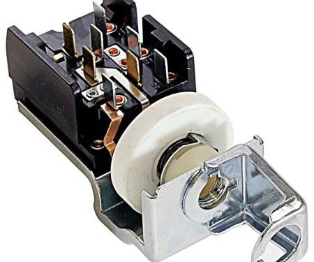 OER 1965-70 Ford, Headlamp Switch, with Integral Bracket, Various Models, Reproduction 11654DR