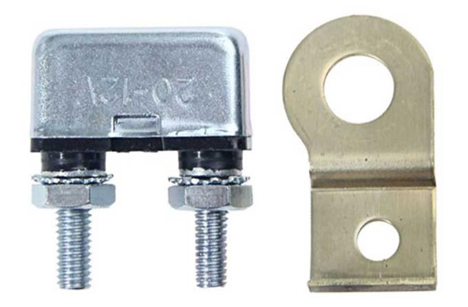 1964-66 Mustang, Convertible Top, Terminal Block and Circuit Breaker