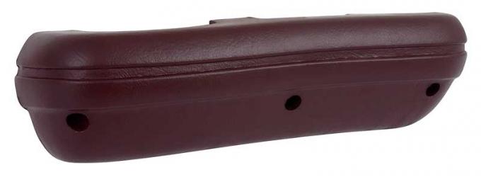 Redline Restomotive® 1969-1970 Mustang / Cougar Right Hand Dark Red Standard Arm Rest Pad