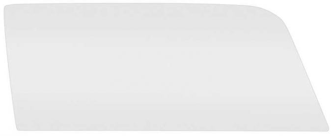 1967-68 Mustang, Cougar, Door Glass, Coupe, Clear, Passenger Side