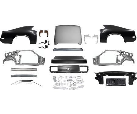 1970 Ford Mustang, Coupe to Fastback Sheet Metal Conversion Kit