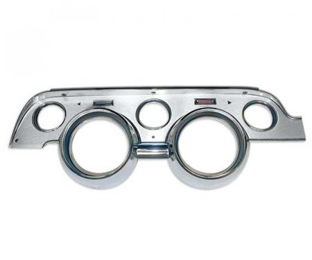 OER 1967 Mustang Instrument Bezel with Deluxe Aluminum Finish 10838E