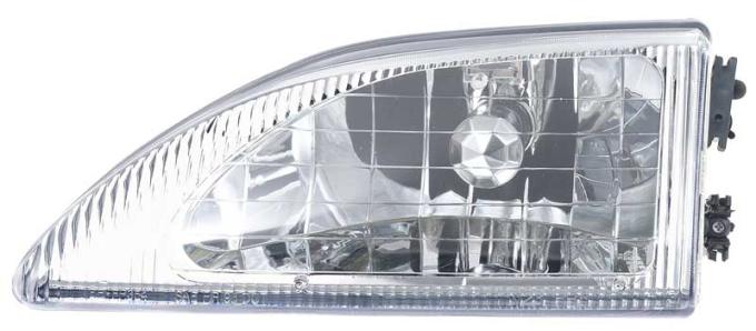 1994-98 Mustang, Headlamp Assembly, Cobra, Clear Lens, Drivers Side
