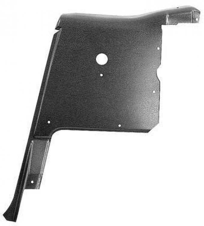 OER 1965-66 Mustang Convertible Quarter Interior Metal Trim Panel - RH 31005A