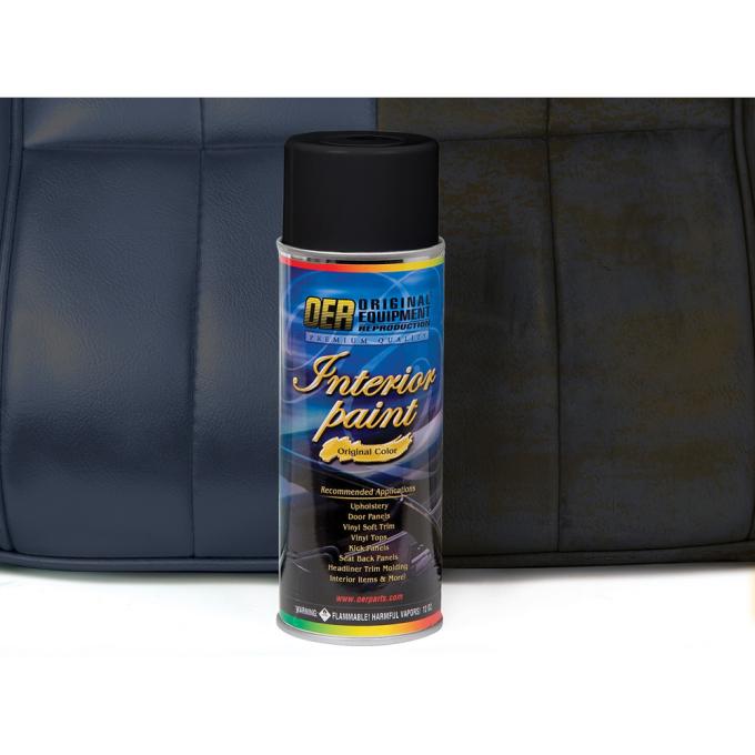 OER 1965-69 Ford/Mercury, Interior Paint, Dark Blue Metallic, 16 Oz. Aerosol Can (Net Wt. 12 Oz.) PP914