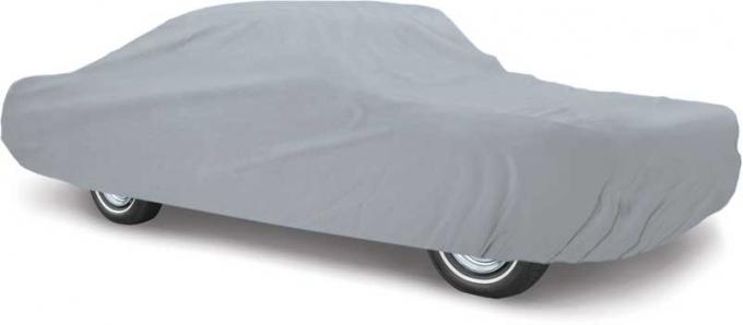 OER 1965-68 Mustang Fastback Soft Shield Gray Car Cover - For Indoor Use MT8901FGR