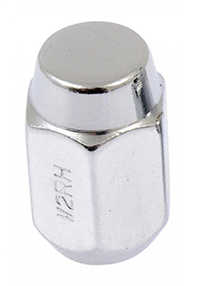 OER 1965-73 Mustang Chrome Acorn Lug Nut, 1/2" x 20 Lug Nut 1-3/8" Tall, Each 1012C