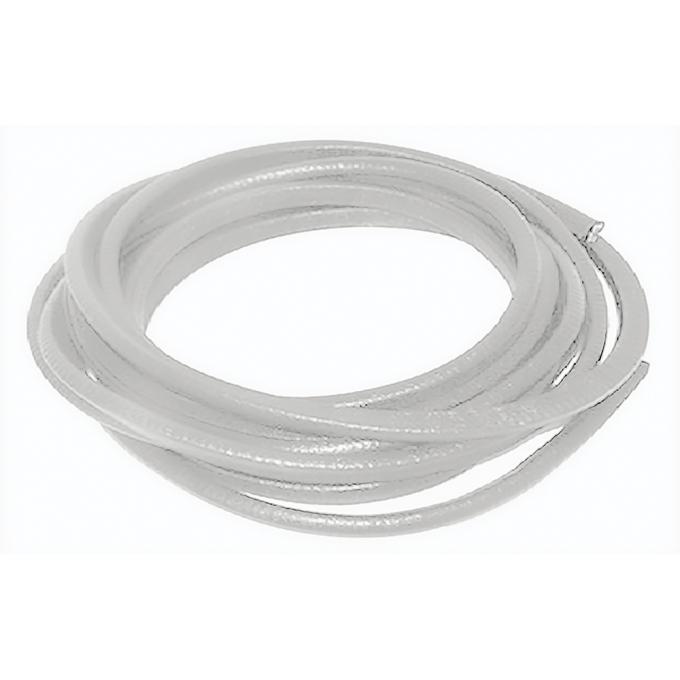 Door Jamb Vinyl Windlace, Bright White, Snap On Double Lip Style, 20 Foot Roll