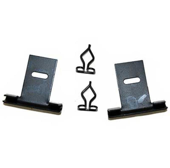 1964-70 Mustang, Coupe, Rear Package Tray Retainer Set