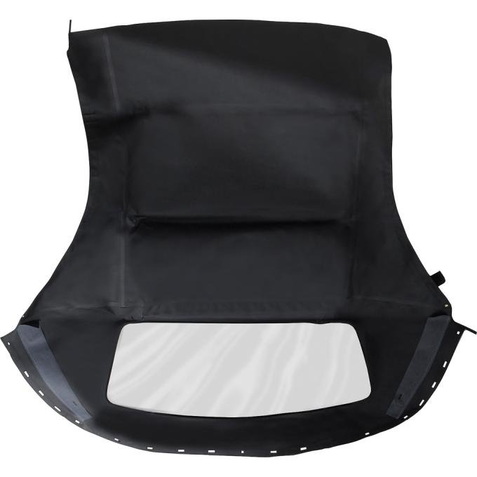 1994-04 Ford Mustang, Convertible Top, One-Piece, With Plastic Window, Sailcloth Vinyl, Black