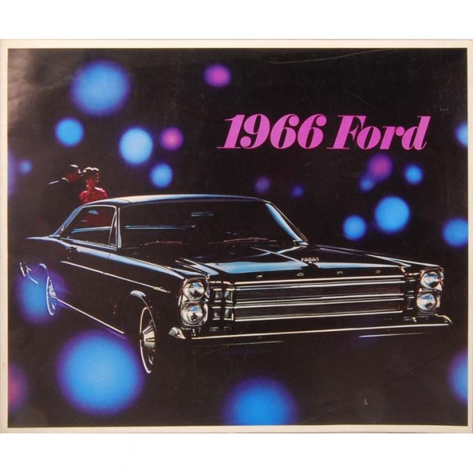 Dennis Carpenter Sales Brochure - Galaxie - 1966 Ford Car CA-6630-1