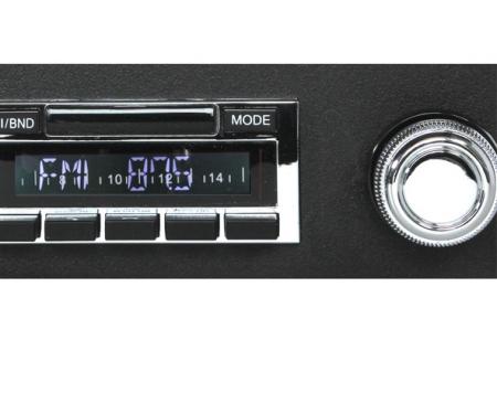 Custom Autosound USA-740 Classic Car Radio With Bluetooth